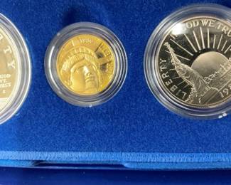 US 1986 LIBERTY COIN SET