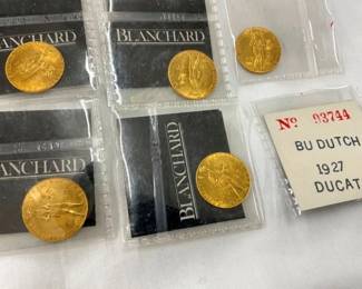 1927 DUCATS GOLD 4 GRAMS EACH