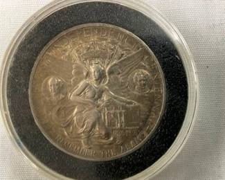 1934 TEXAS CENTENNIAL SILVER 1/2 DOLLAR