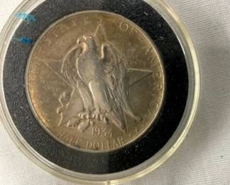 1934 TEXAS CENTENNIAL SILVER 1/2 DOLLAR
