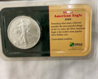 2004 SILVER AMERICAN EAGLE