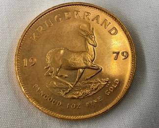 1979 1 0Z GOLD KRUGERRAND