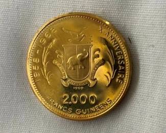 1958-1968 1/4 OZ GOLD