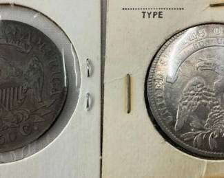 1834, 1828 CAPPED BUST