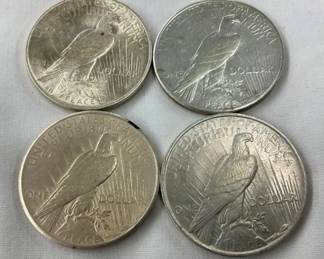 1922,1926,1927,1923 UNC PEACE