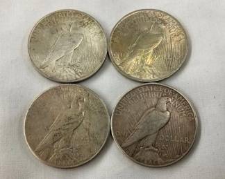 1922,1928 PEACE SILVER DOLLARS