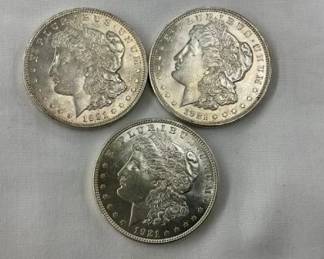 1921 MORGAN SILVER DOLLARS