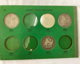 1895 O, 1897 O, 1896 O MORGANS