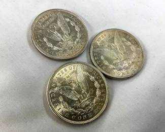 UNC 1921 S MORGAN SILVER DOLLARS