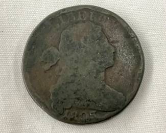 1803 DRAPED BUST LG CENT