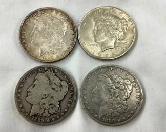 1889 MORGANS, 1926 PEACE DOLLARS