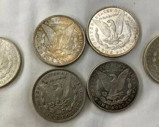 1921,1881,1873,1897 MORGANS