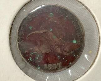 1857 FLYING EAGLE PENNY