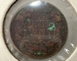 1857 FLYING EAGLE PENNY