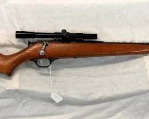 JC HIGGINS MOD. 41 22LR W/ SCOPE