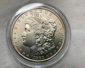 UNC 1883-O MORGAN SILVER DOLLAR