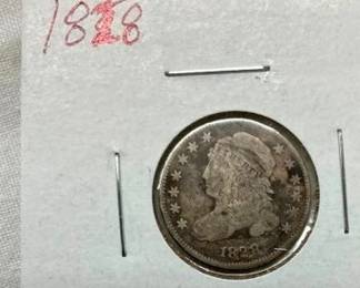 1828 CAPPED BUST DIME
