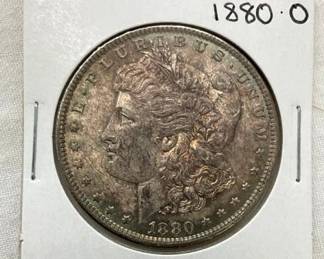 UNC & TONED 1880-O MORGAN