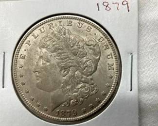 UNC 1879 MORGAN SILVER DOLLAR