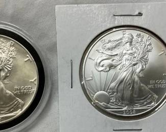 KEY DATE 1994/2008 AMERICAN EAGLES