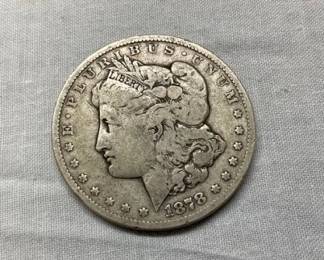 1878 CARSON CITY SILVER DOLLAR