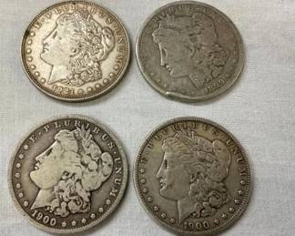 1921,1889,2-1900 MORGANS
