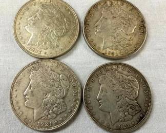 1921 MORGAN SILVER DOLLARS