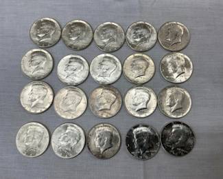 20 1964 KENNDY HALVES