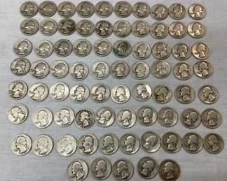 75 SILVER QUARTERS
