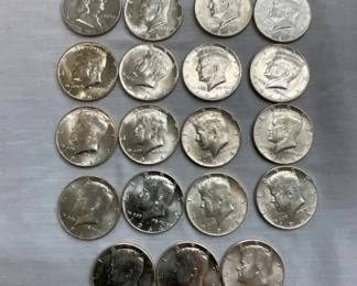 19 1964 KENNEDY HALVES