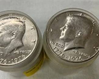 40 1776-1976 KENNEDY HALVES