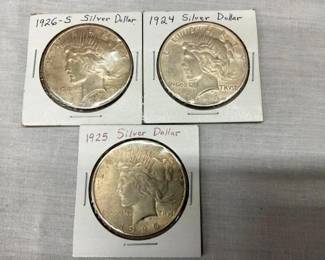 1924/1925, 1925-S PEACE SILVER DOLLARS