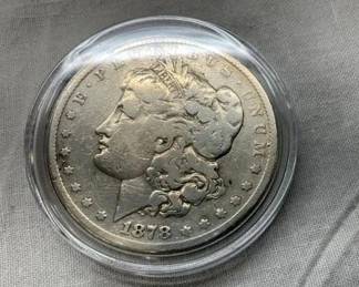 STORNG KEY DATE 1878 CC MORGAN