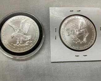 2008/2021 TYPE 2 AMERICAN SILVER EAGLES