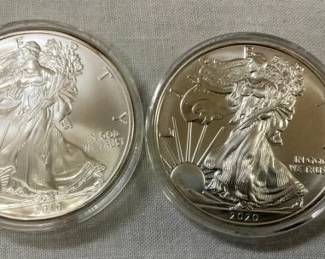 2010/2020 AMERICAN SILVER EAGLE DOLLARS