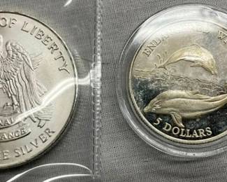 DONT TREAD ON ME/1992 NIUE $5 ROUNDS