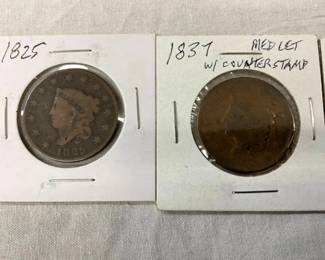 CLOSE UP 1837 -MEDIUM LETTERS W/CHOPMARK