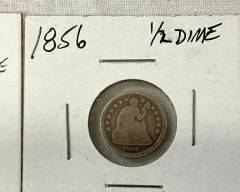 1853-O/1856 1/2 DIMES/1835 CAPPED BUST