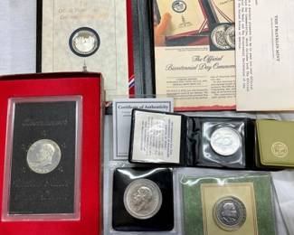 W/COM. MEDALS/HANUKKA COIN/OTHER