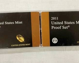 2011/2012 US MINT PROOF SETS