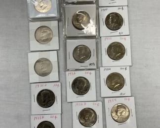 (20) 1970'S KENNEDY HALVES