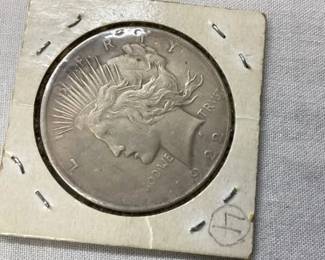 CLOSE UP BACK 1922 DOUBLE FACE PEACE