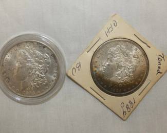 1878S, 1884O MORGANS