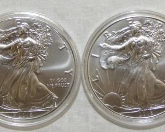 2018 SILVER AMERICAN EAGLES