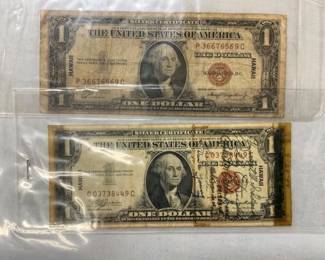 1935A/1955A HAWAII $1 BILLS