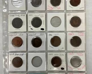 (17) 1816-1835 LARGE CENTS