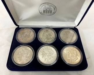 SET (6)1878,1921 NATIONAL COLL. MORGANS