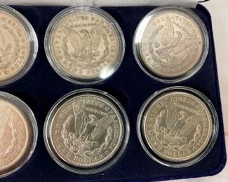 SET (6)1878,1921 NATIONAL COLL. MORGANS