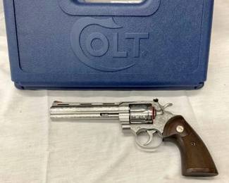 COLT "PYTHON" 357 STAINLESS NIB