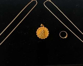 14K And 18K Gold Jewelry